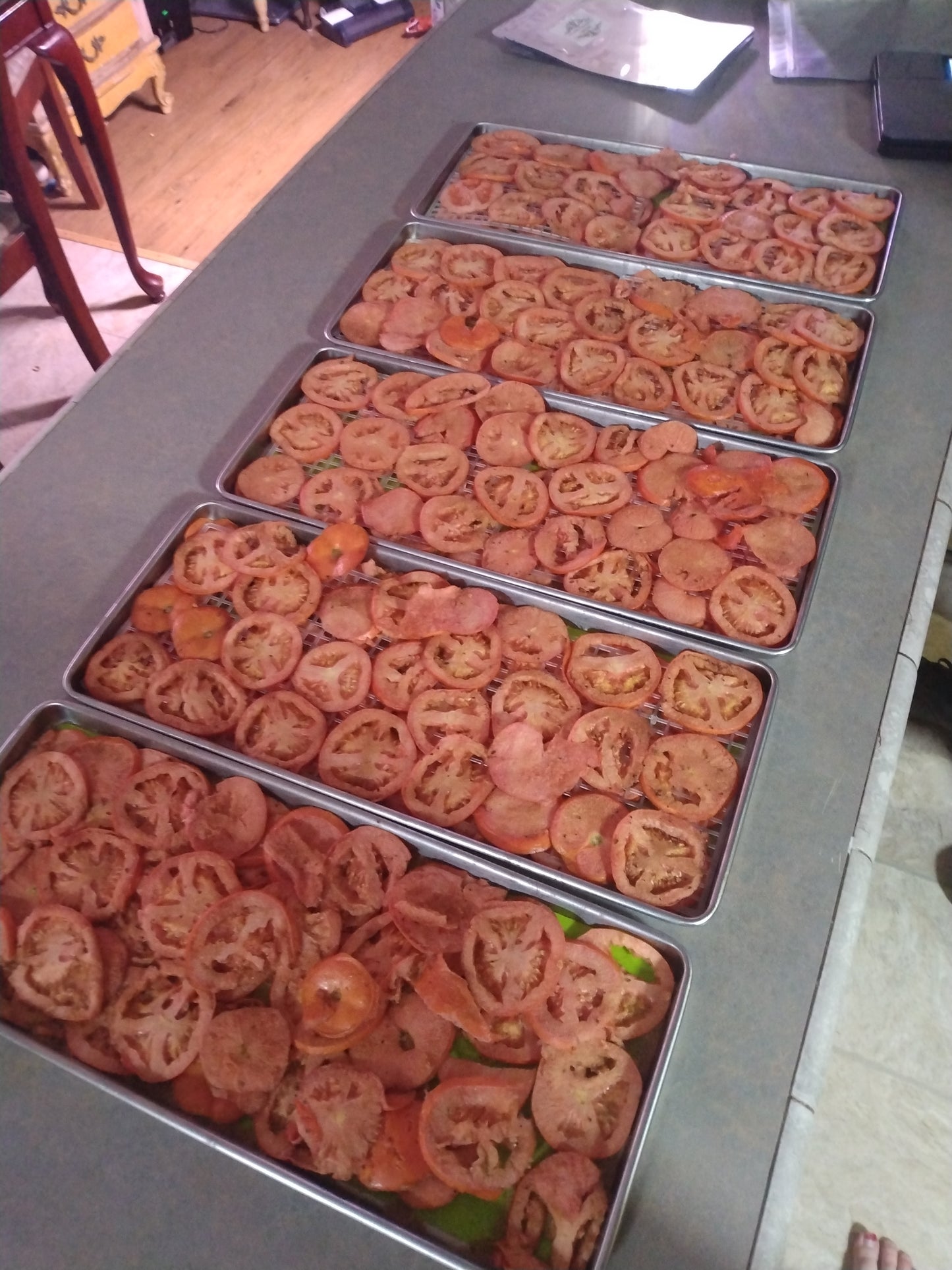 Balsamic vinaigrette tomatoes