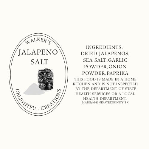Jalapeno salt
