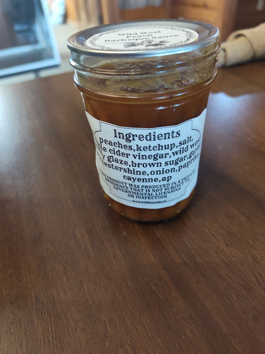 Wild West Peach Barbeque Sauce