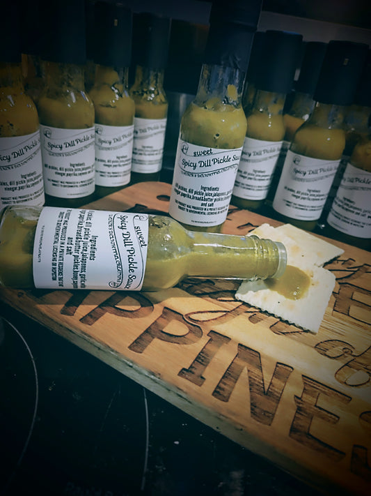 Sweet spicy dill pickle sauce