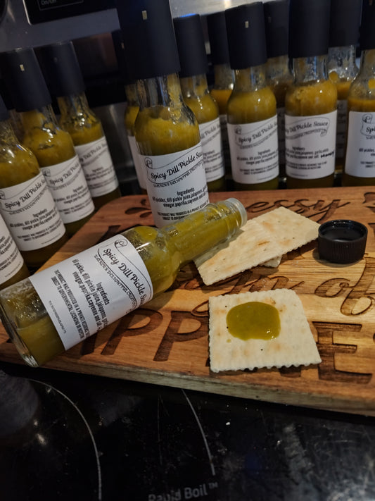 Spicy dill pickle sauce