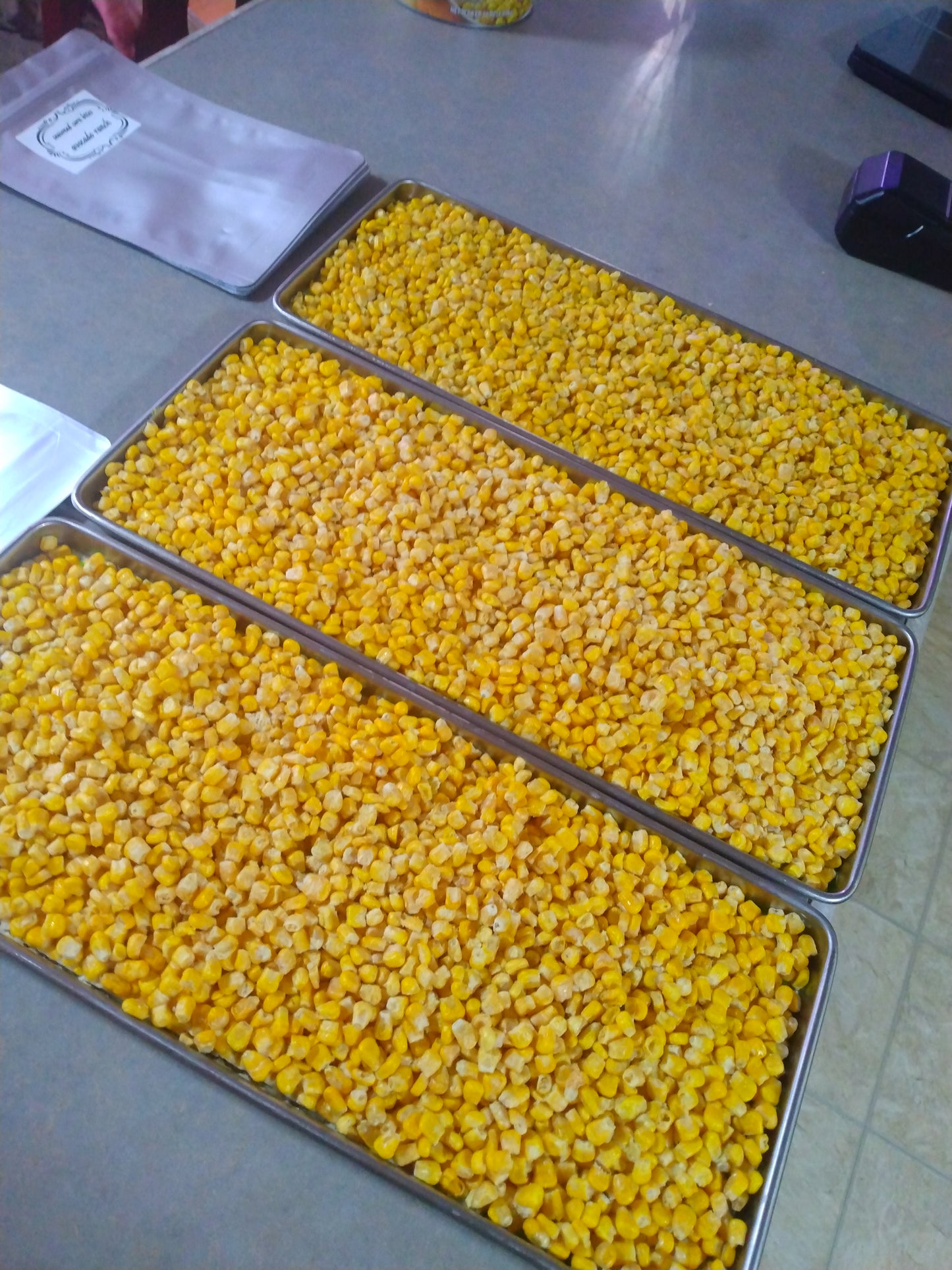 Seasoned corn bites